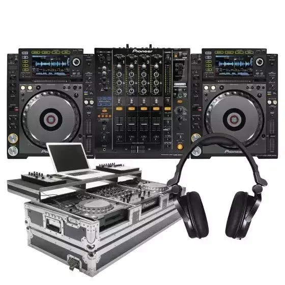 Top Rate Selling Pion-e-er Pair of CDJ-2000 Nexus (2) CD Players 1 DJM-900NXS2 Nexus