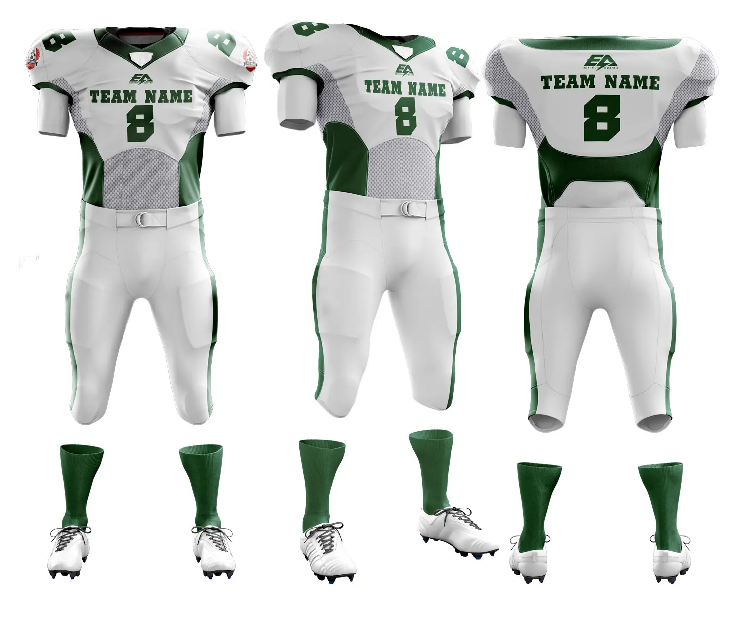 AMERICAN Football Uniform Sublimation Tackle TWILL Padded Pant of Manufacturer American Football Wear Custom Logo Sportswear Men