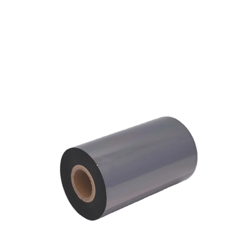premium 55mm x 300m wax resin ribbon with scratch-resist barcode ribbon for barcode label printer