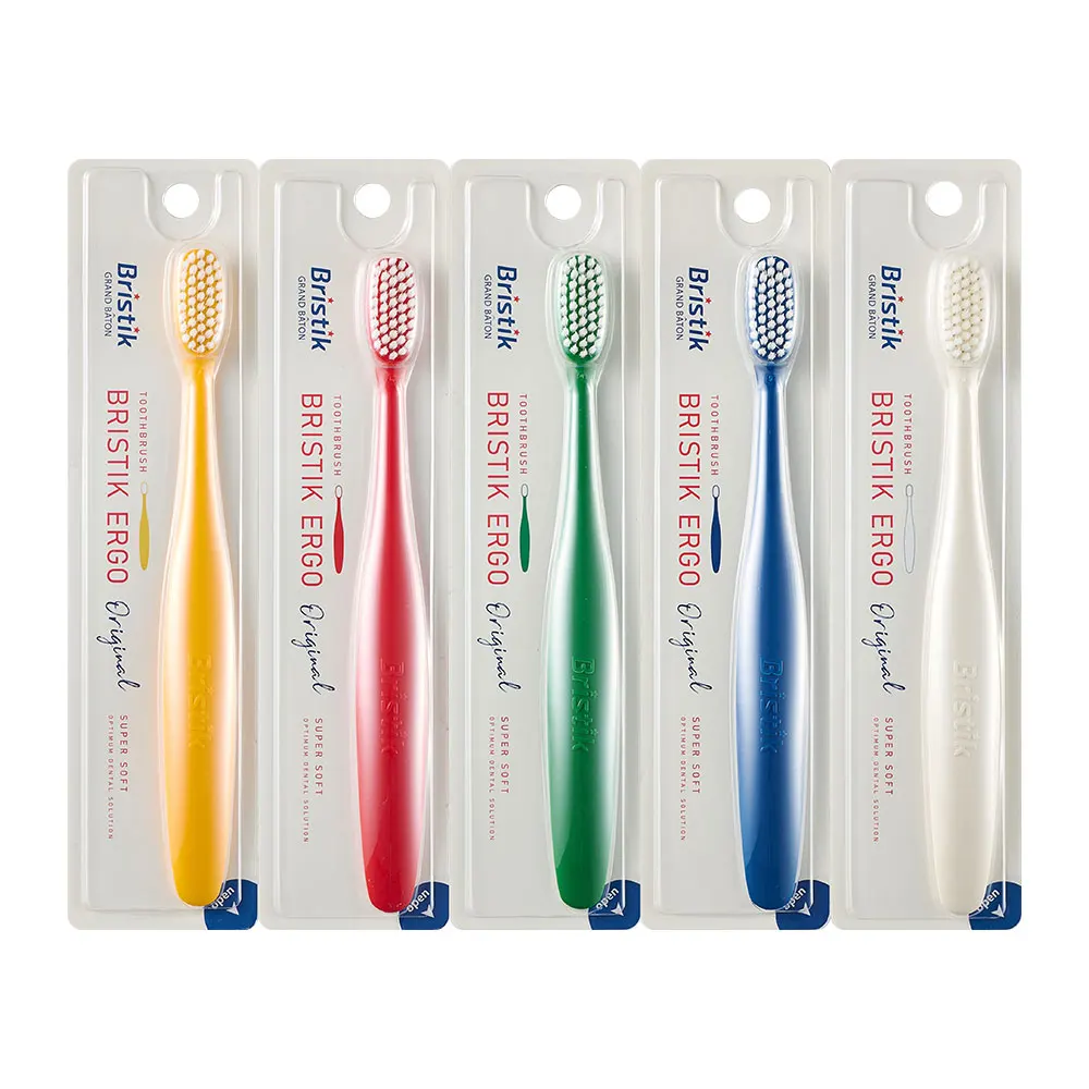 Other Oral Hygiene Products Bristik Adult Original Teeth whitening Maintaining oral hygiene 5 Pieces in Various Colors