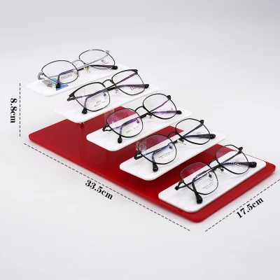 OEM 5 Ярусов Витрина для солнечных очков лоток акриловое волокно, аксессуары для глаз, солнцезащитные очки стенд для оптическое торговое