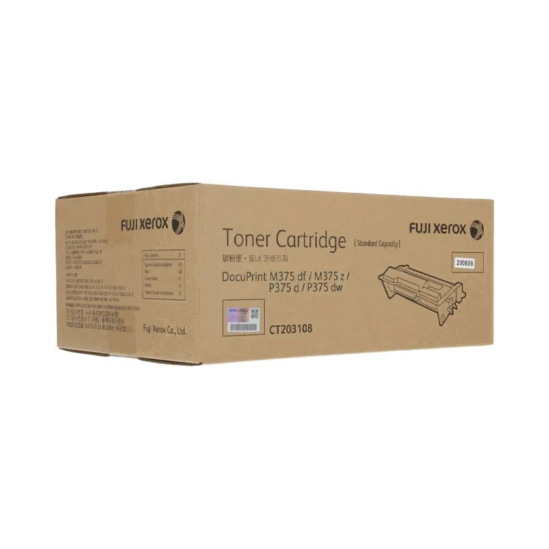 Оригинальный Fujiflim DocuPrint M375df M375z P375d P375dw Стандартный тонер CT203108