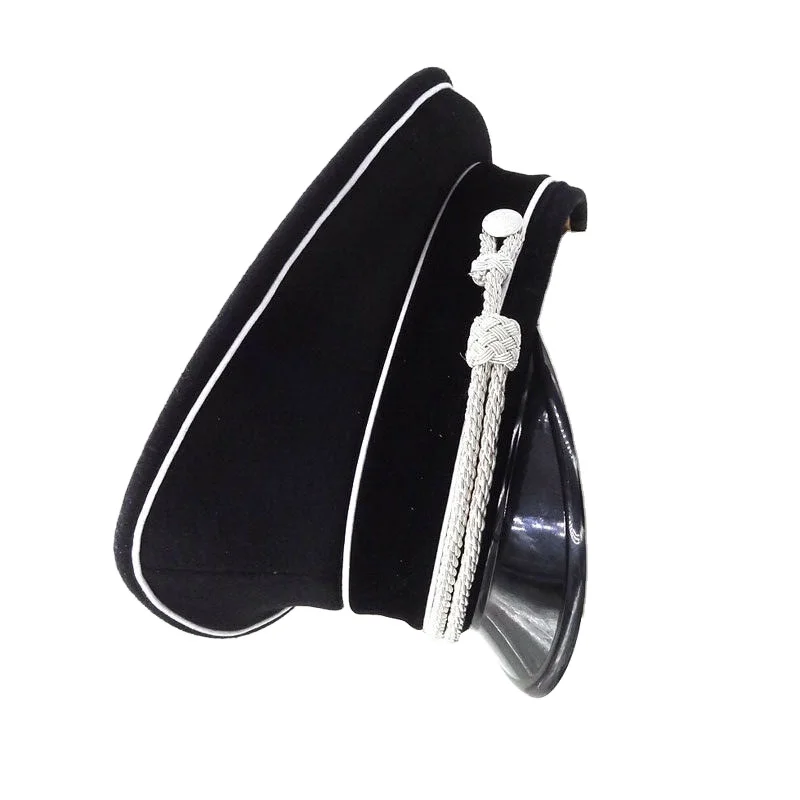 Уличная Высококачественная шляпа с логотипом по индивидуальному заказу WW2 немецкая Элитная 100% шерстяная тканевая козырьком