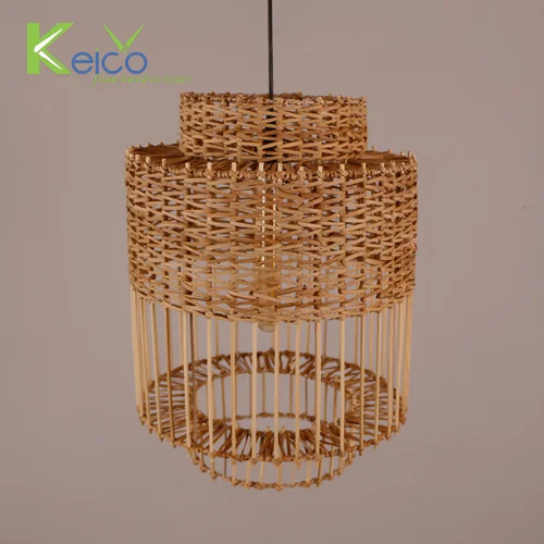 2024 Modern and Rustic Rattan Lampshade New Item from Keico Made in Viet Nam for Lamp Covers & Shades Decoration