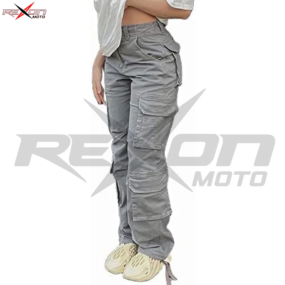 Cargo Pants Baggy Jeans Women Fashion 90s Streetwear Pockets Wide Leg High Waist Straight Denim Trousers Overalls