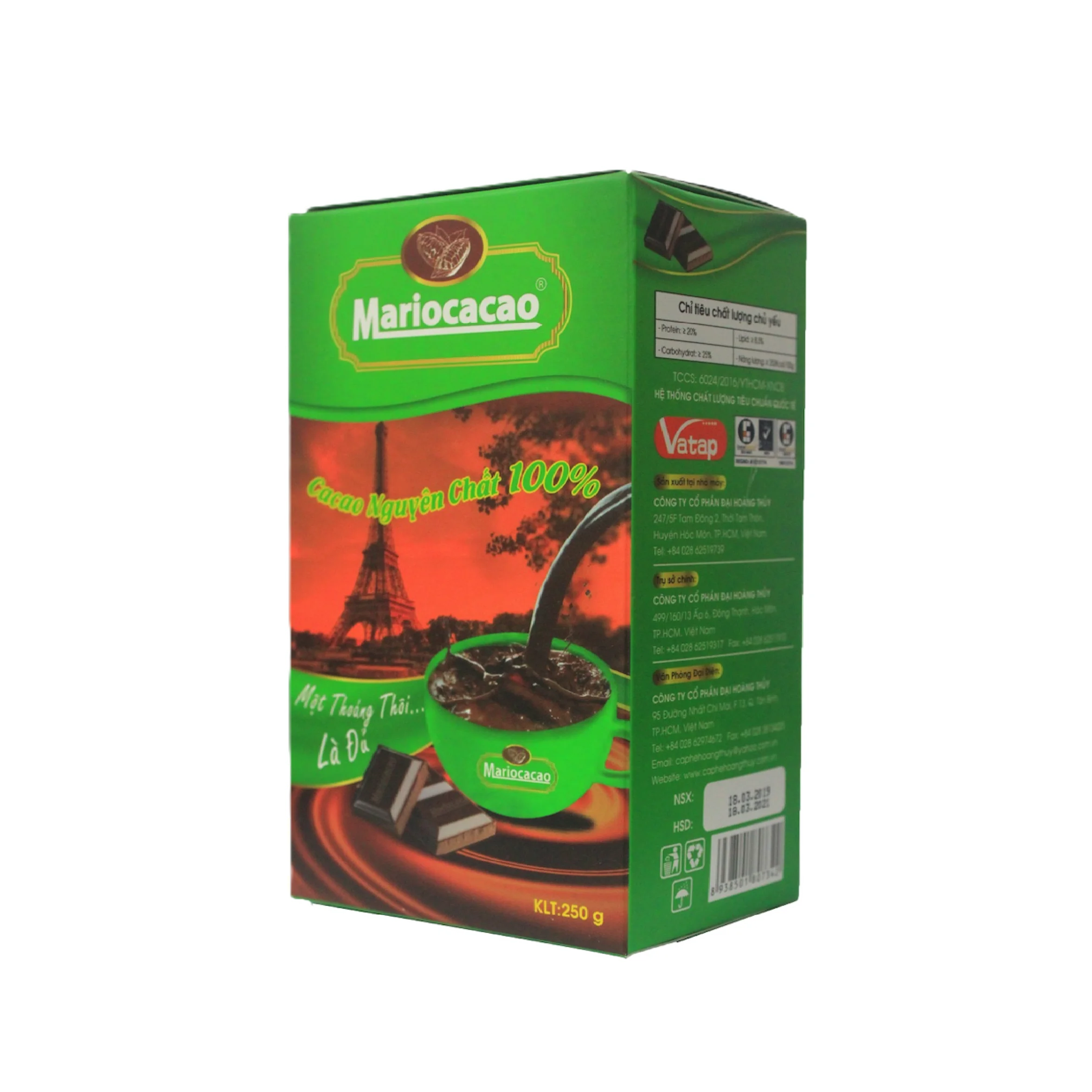 Export Standard 100% Pure Natural Chocolate Ingredient Cocoa Powder Brown Dutched Delicious Convenience Cocoa Ingredients