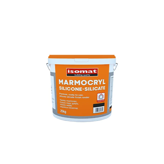 Silicone-silicate, ready-to-use, exceptionally vapor-permeable render. Smooth finish | MARMOCRYL SILICONE-SILICATE Fine