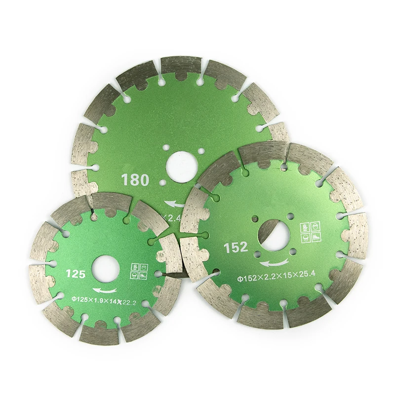 Zhongzuan 7/14/36 inch Hot Pressed Segmented Dry Wet Porcelain Stone Concrete Diamond Turbo Cutter Tools Circular Saw Blade