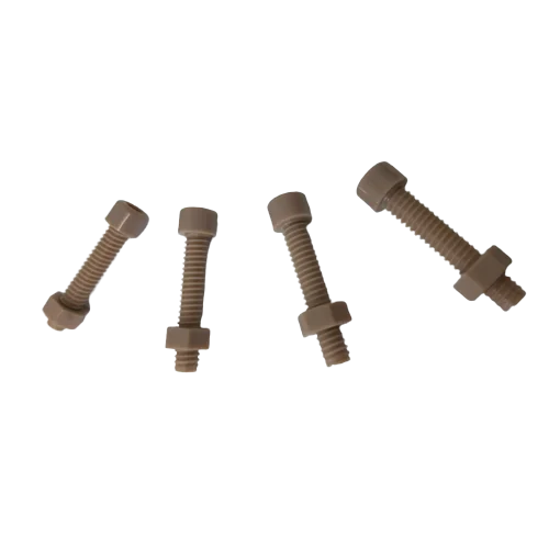 PEEK PPS ABS Plastic Nylon M8 Hexagon Socket Screws Plastic screw NUTS