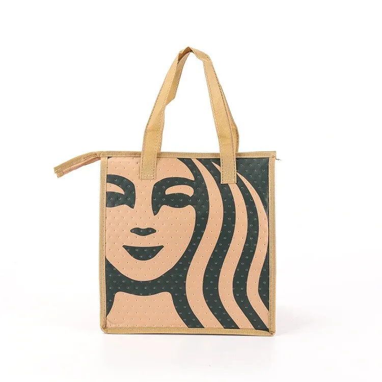 Vietnam Factory Price Insulated Cooler PP Non Woven Cooler Custom Eco Friendly Lunch Outdoor Bag
