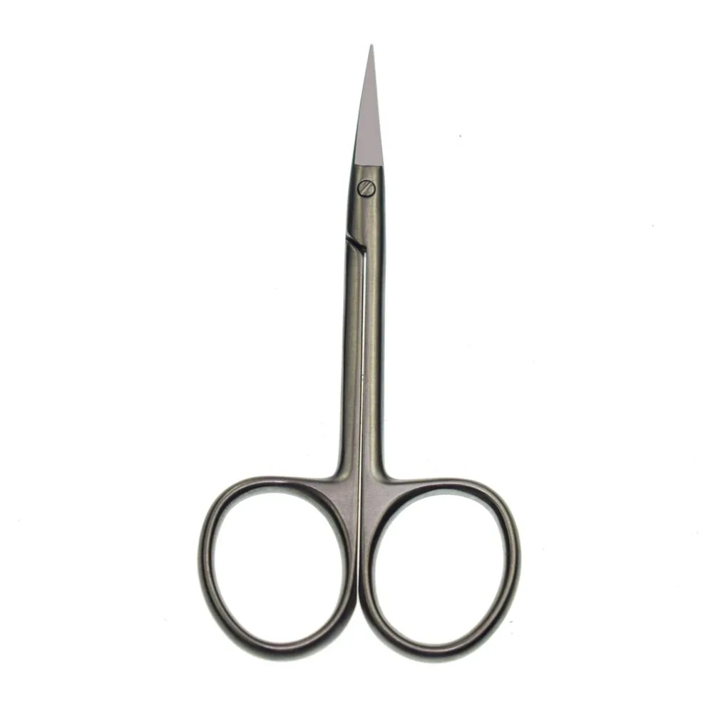 Extra Pointed Cuticle Nail Scissors Stainless Steel Fingernail Scissor with Straight Curved Blade Custom Logo Sharp Blunt Tip