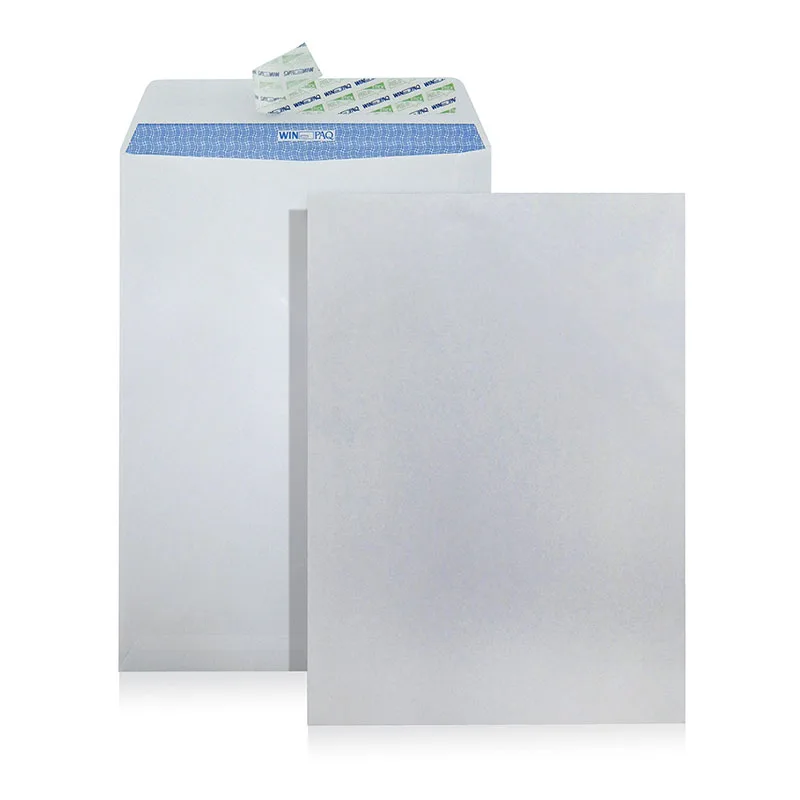 OEM C4 Envelopes White Brown Gold 9 x 13 Inch Peel and Seal For A4 Catalog Bulk Supplier Malaysia Manufacturer