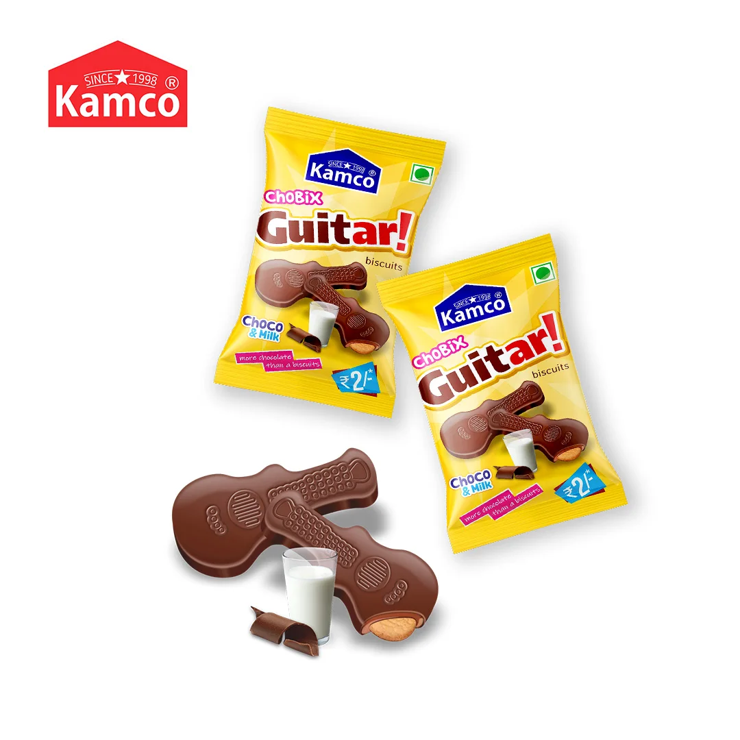 Export Quality Chobix Guitar Chocolate Bicuits