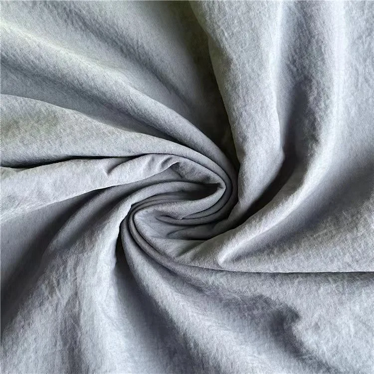 Quick dry full dull 228T 320D nylon crinkle taslon taslan fabric for outdoor