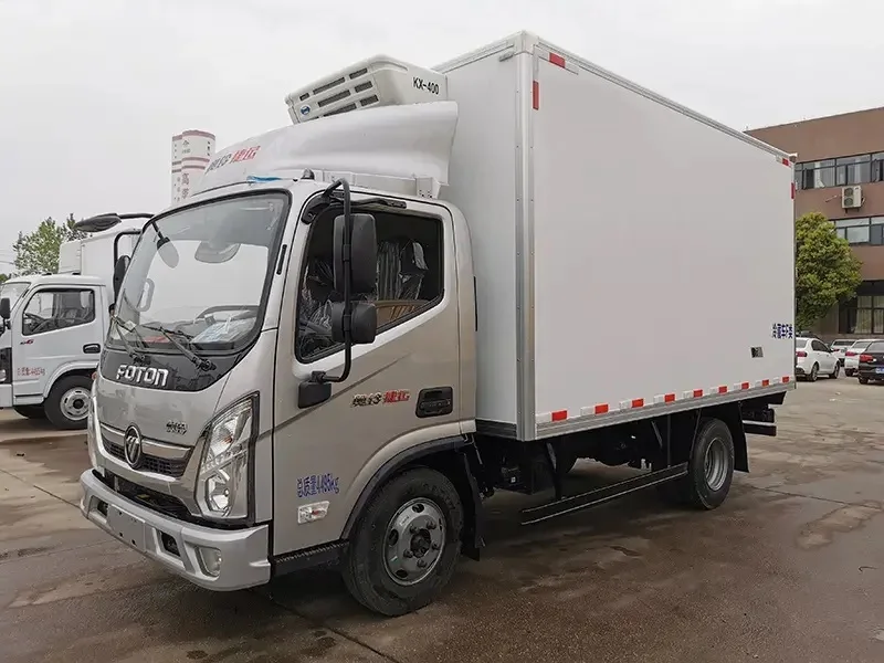 Большая Акция jac морозильник грузовик changan mini van frozen food transport vehicle