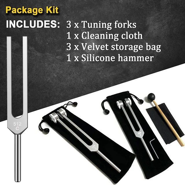 High Quality Ent Instruments Aluminum Diapason Medical Chakra Tunning Fork Stainless Steel 512hz 128hz Tunning Fork