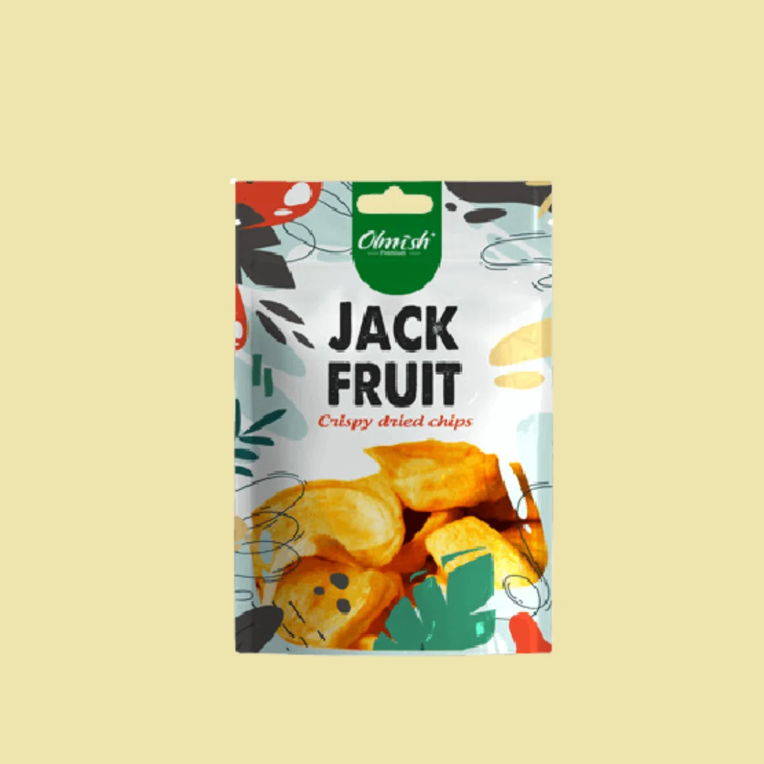 Jackfruit Crispy Dried Chips packing 500g Instant dried fruit chips  ready to export from Vietnam Hot sale 2024