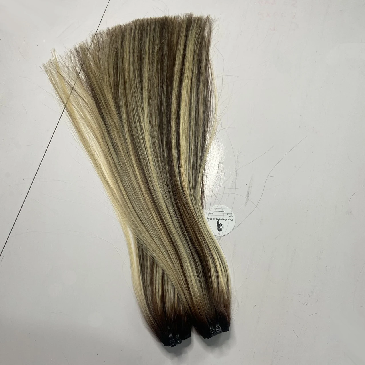 Прическа пианино, длина 6 -36 дюймов, светло-желтый, темно-коричневый цвет, 100% вьетнамские волосы сильные и красивые естественно