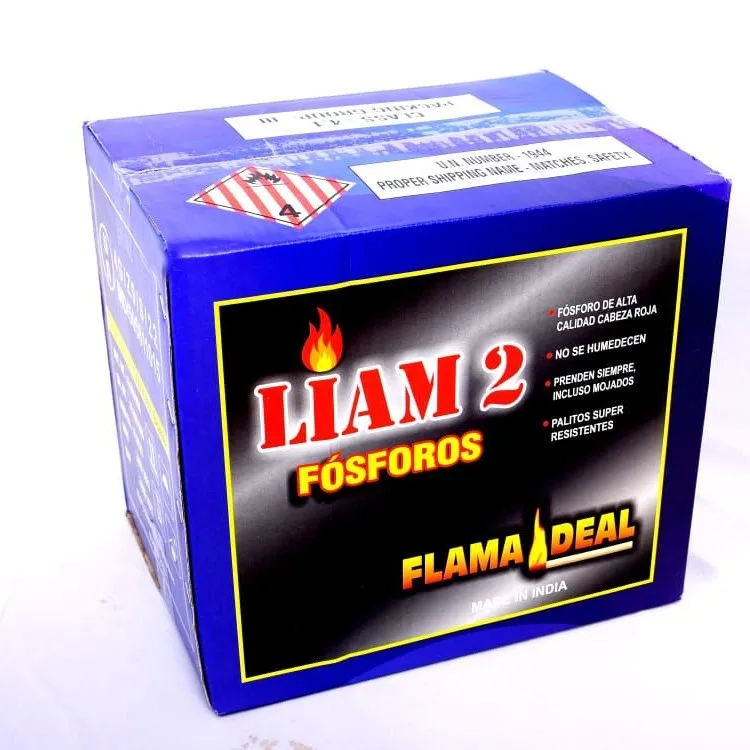 Premium quality safety matches Liam 2 From india