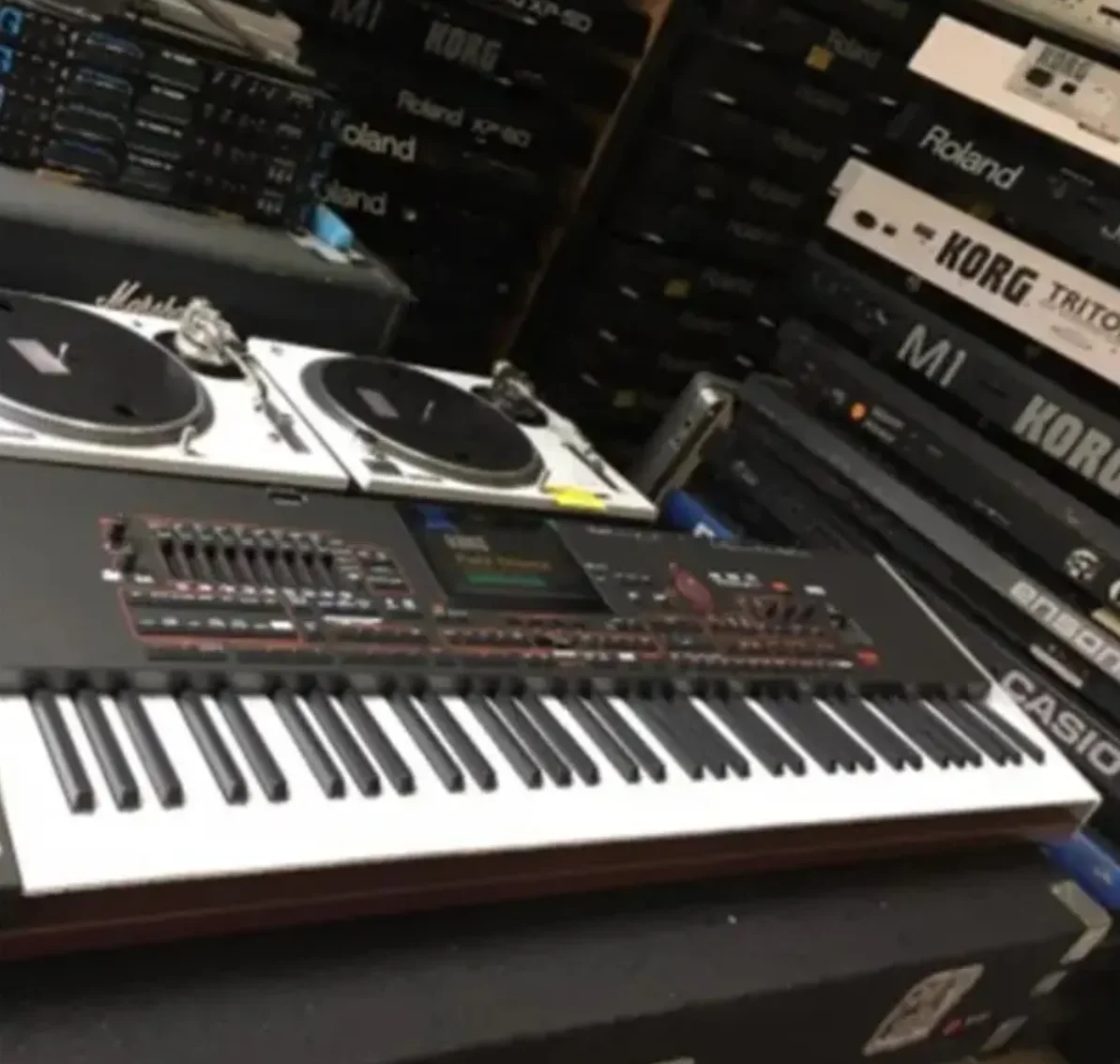 Аутентичный Korg Pa1000 рабочая станция клавиатура инструмент пианино