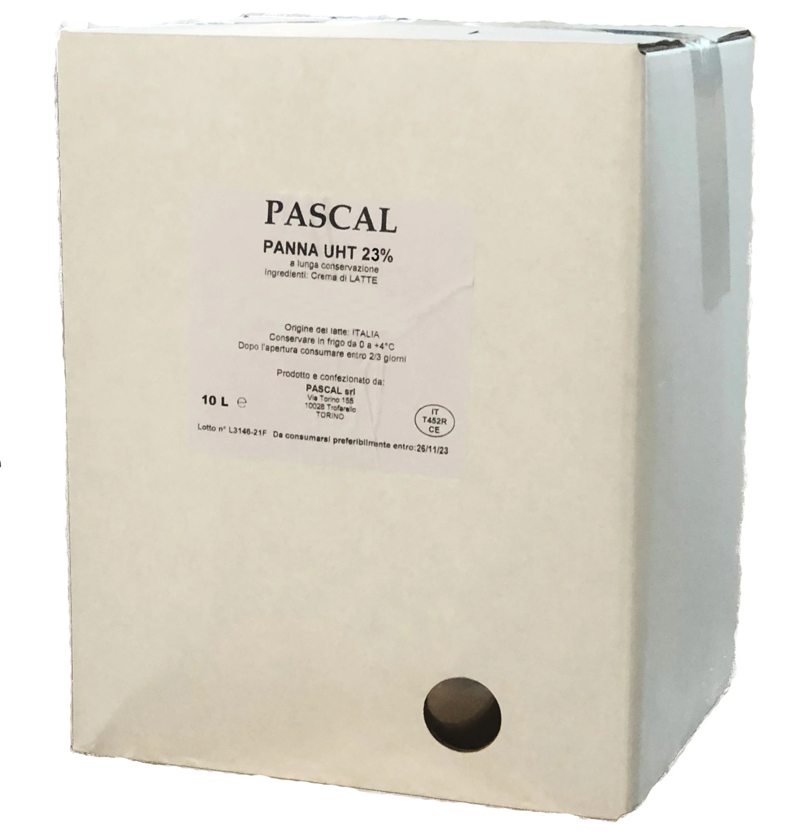 Высококачественный итальянский кулинарный Крем La panna di Pa 23% жирный чистый белый кирпич 1 л для HORECA и магазина