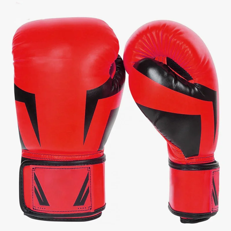 Boxing Equipment New Heavy Duty PU Boxing Gloves Punching Sport Gloves For Training Men Sport Fighting Men Gloves