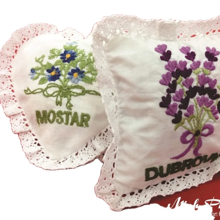 Wholesale Quality The Vietnam Good Quality Lavender Sachet Embroidery Crafts from Vietnam Best Supplier