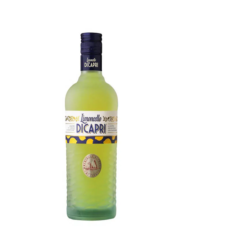 Hight Quality LIMONCELLO DI CAPRI liqueur with real Sorrento lemons as main ingredient 100 cl for export