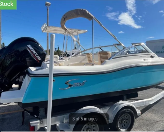 BEST SELLING 2021 Scouts 210 Dorado cruise boat including 150HP Mer-cury motor
