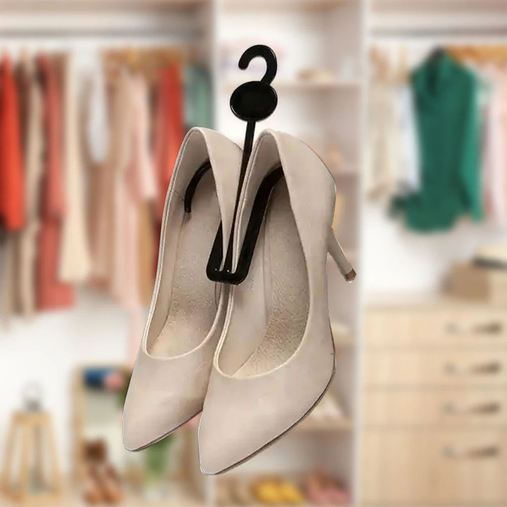 Factory New Wholesale Plastic Shoe Hanger Hooks for Shoes
