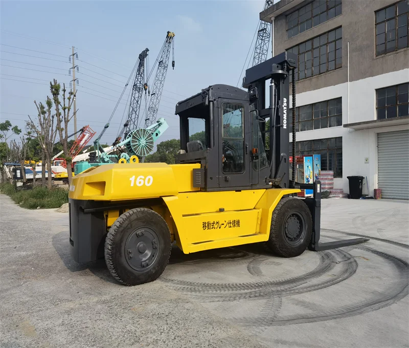 Few refurbished 16t Komatsu forklifts in stock, produced in Japan
