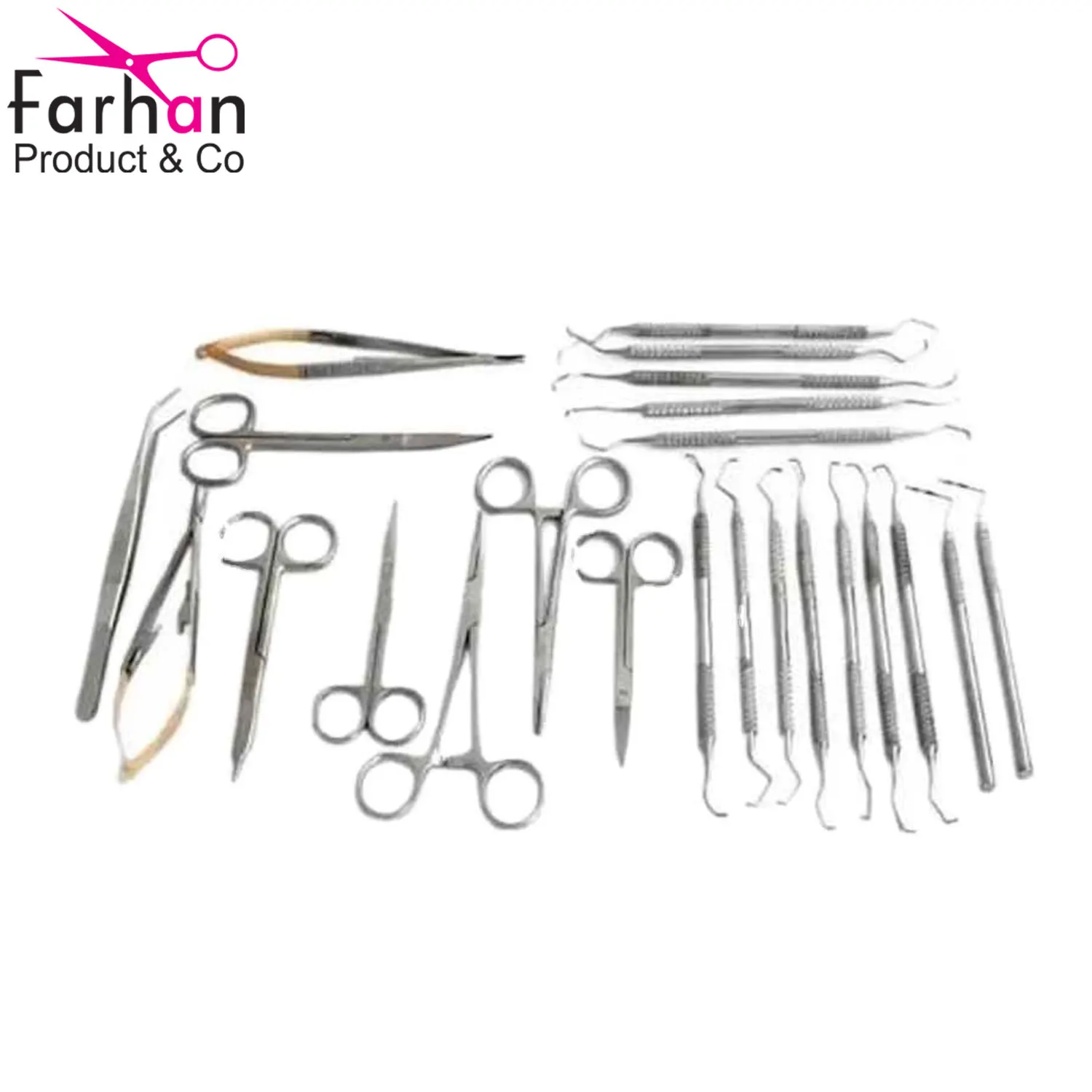 Good quality Dental Tooth Cleaning Scaler Gracey Curette Periodontal Dental Scaler Instrument