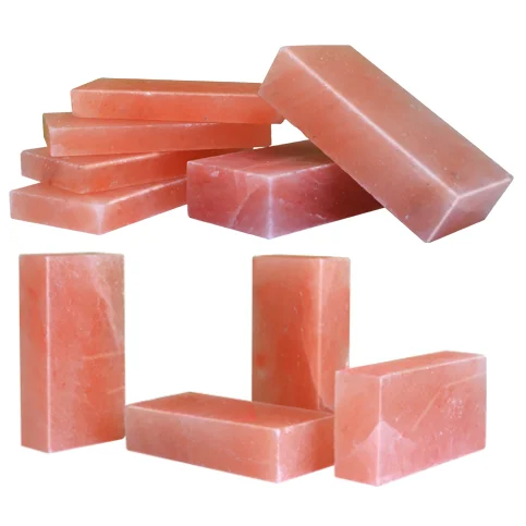 Premium Natural Himalayan Pink Salt Plate Ideal for BBQ, Cooking, and Building Salt Slab Brick & Tile Himalayan Brick