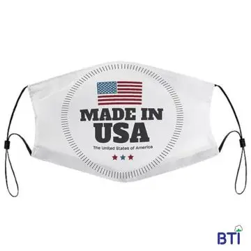 Маска для лица с принтом логотипа и флага многоразовая дышащая сублимационная маска вечеринки