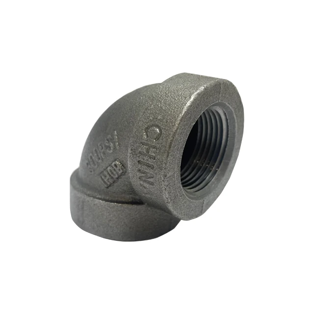 FM UL Approved Cast Iron Pipe Fittings ASTM A126 Fig 3351R Reducing 90 Degree Elbow