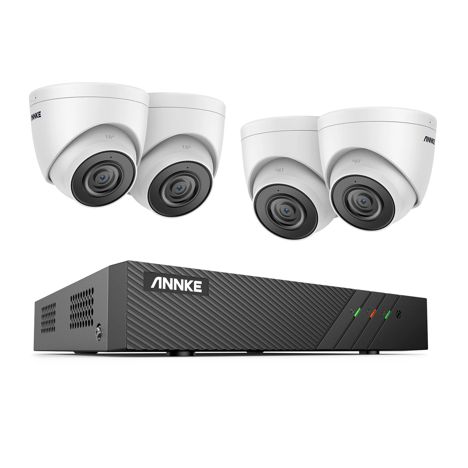 ANNKE 2MP IP Outdoor Waterproof CCTV Camera Kit 8CH H.265+ PoE NVR  Security Camera System