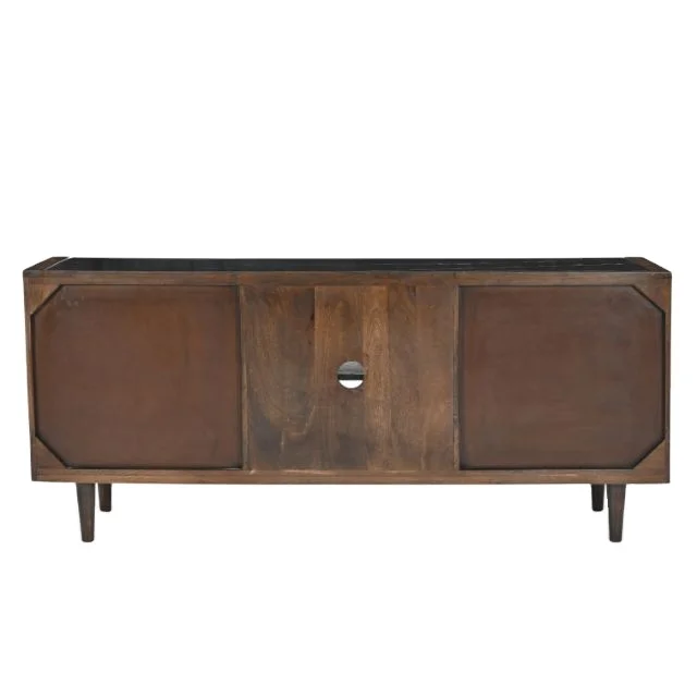 Marine Carter Collection Media Cabinet Sideboard for Dining Living Room Designer Cabinets Furniture
