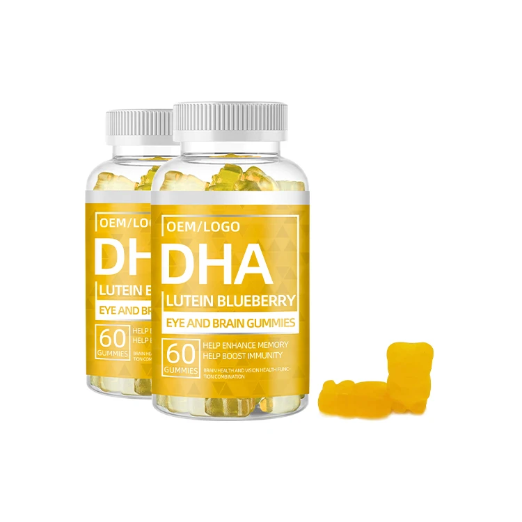 Manufacturers Eye Care Antioxidant Anti-Fatigue Gummies Supplements Blueberry Lutein Esters Gummies