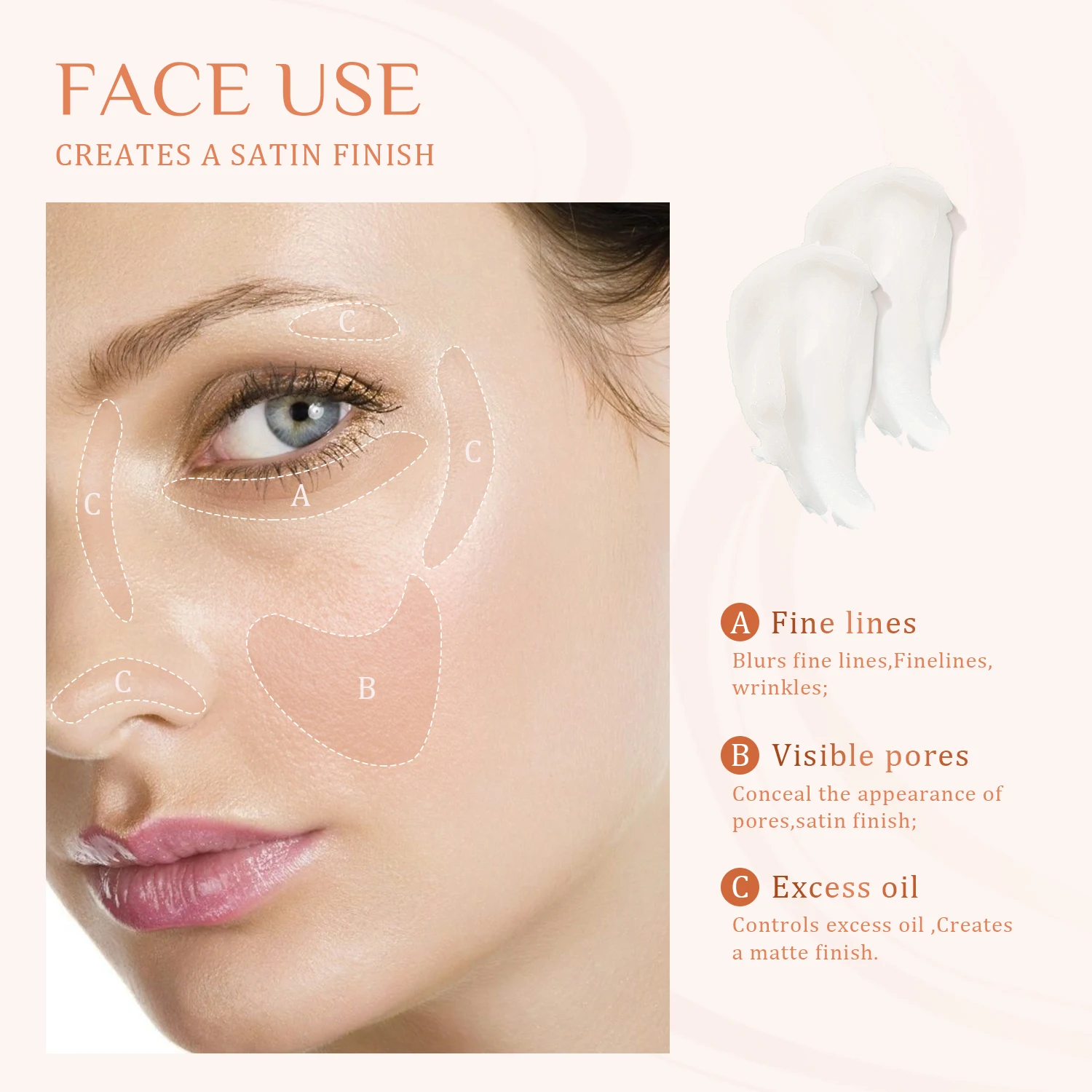 Customized Logo Mineral Pore Minimizing Face Primer Long-lasting Matte And Poreless Makeup Primer Gel