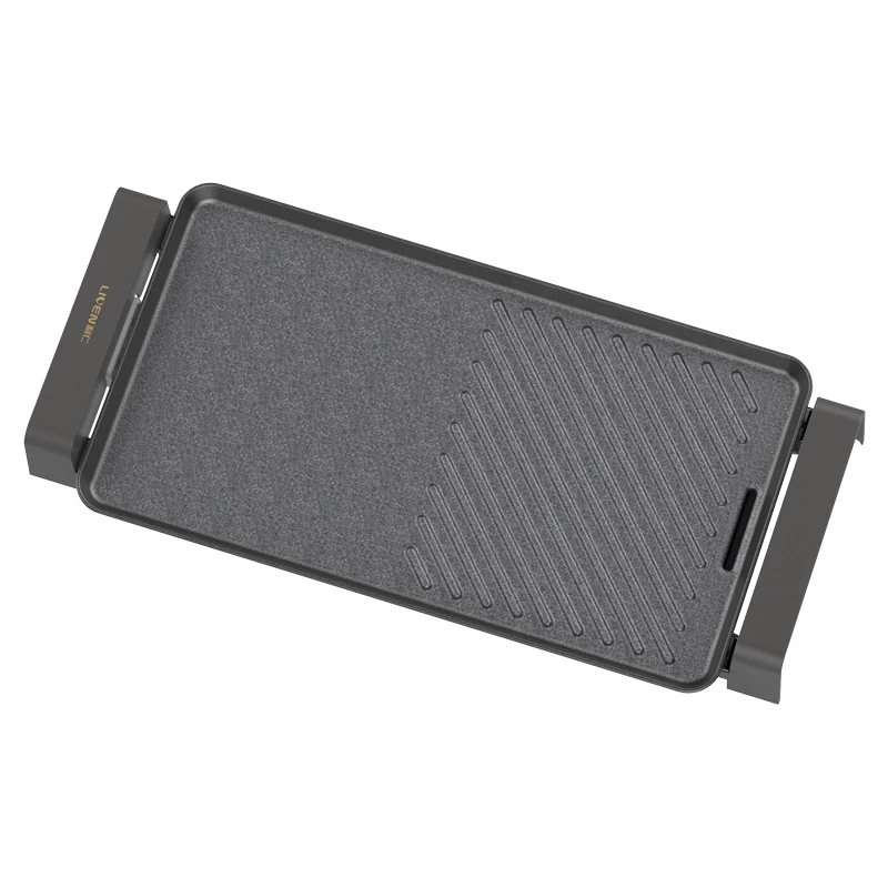 Cookware sets Multi-function light oil smoke hot pot electric BBQ Grills Cast  Electric  grill Machine Portable grill