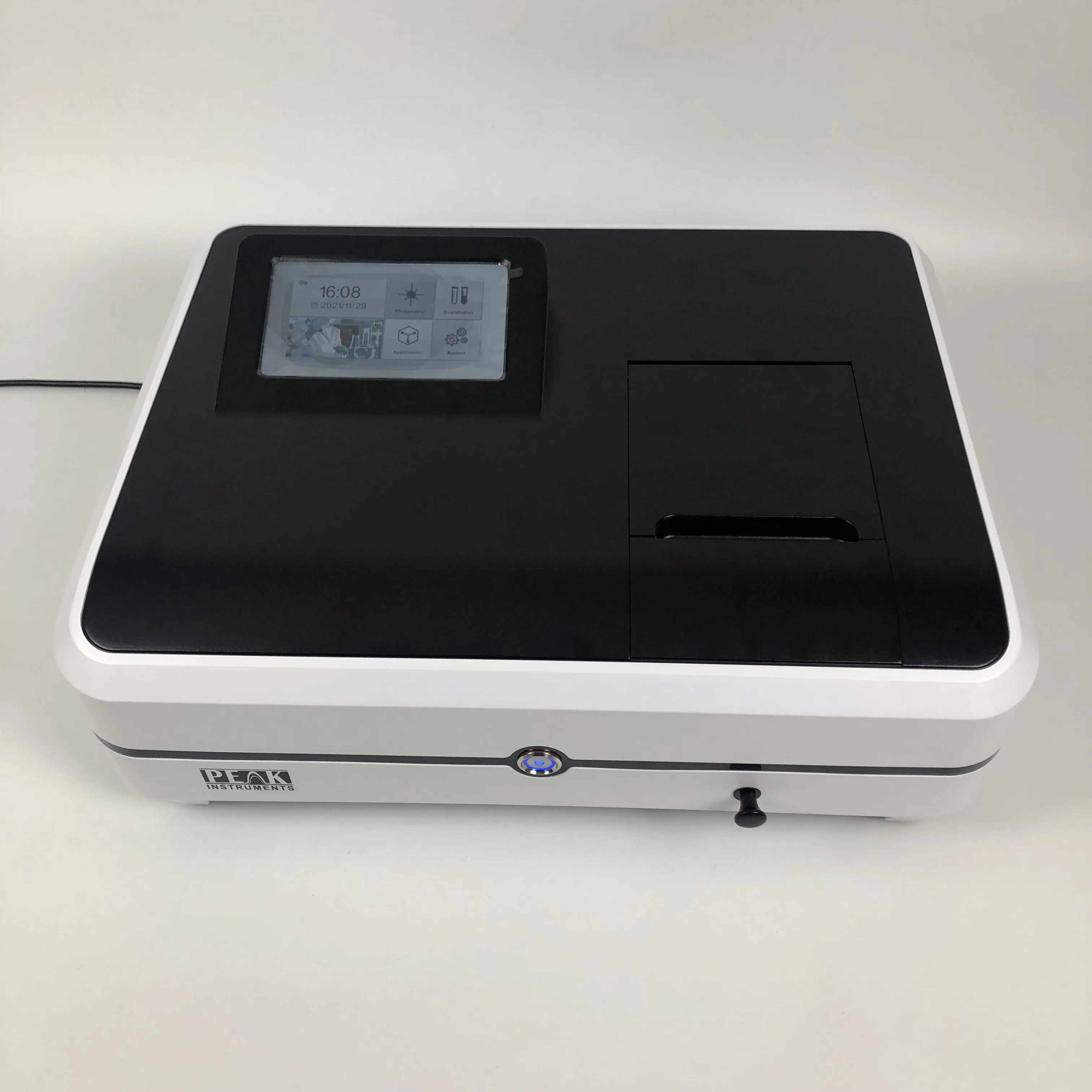 Автоматическая фотометр 190 к 1100nm спектрометр с переключением между дальним и 4nm сенсорный экран