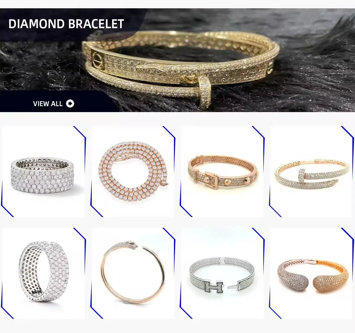 Best Selling Customized Cuban Bracelet with Trendy Hip Hop Design 14kt Yellow Gold Chain with Diamond Main Stone Engagement