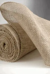Factory Manufacturer Wholesale Cheap Price 100% Natural Jute Tape Burlap Fabric Hessian Jute Roll from India
