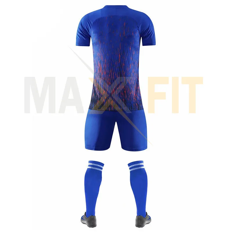 Wholesale High Quality Competitive Price Soccer Team Uniforms Customized Soccer Jersey Set By MAXFIT ENTERPRISES