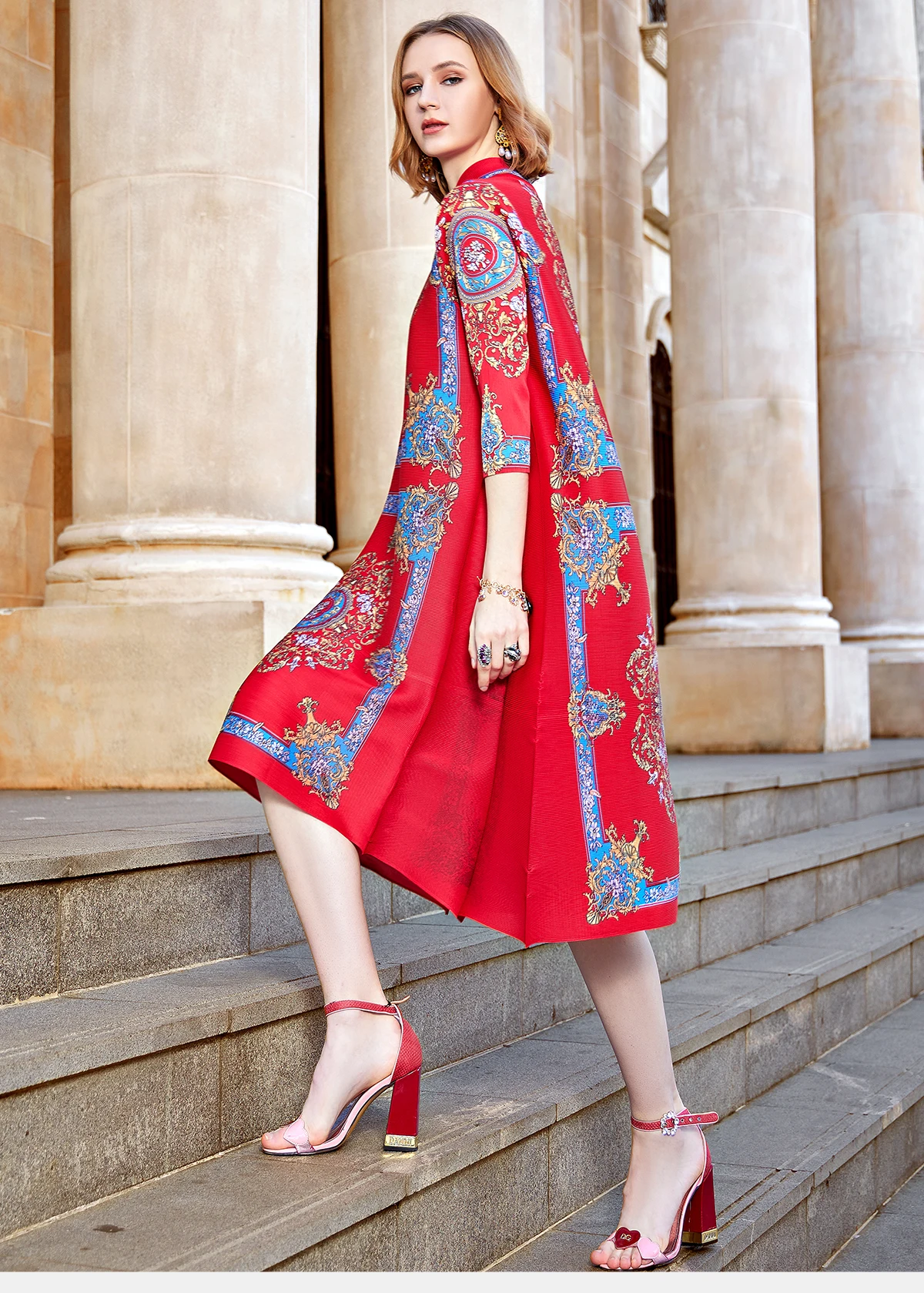 Wholesale CL Design By Italy Latest Collection Inspired By Chinese Royal Pattern For Lady And Women