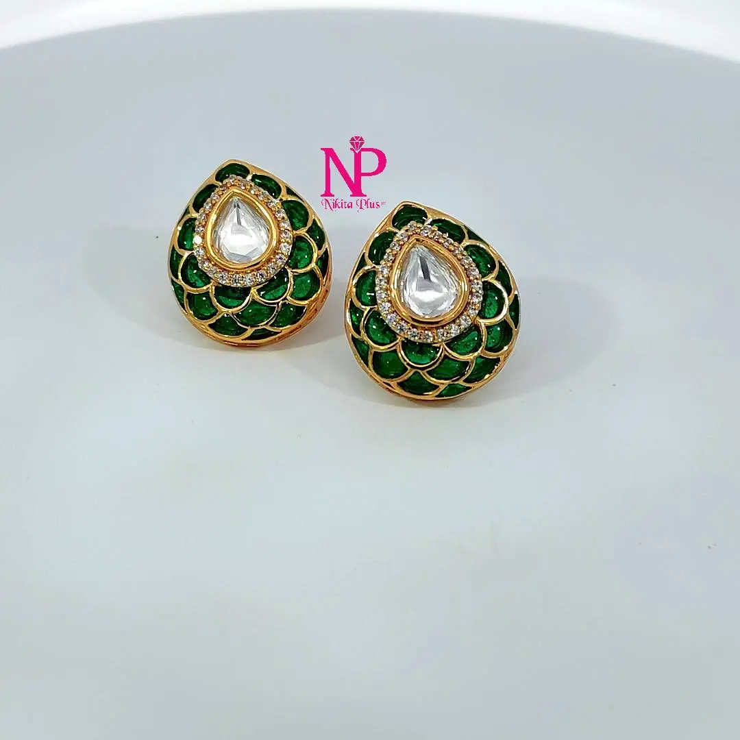 ADORNABLE KUNDAN TOPS WITH RUBY STONES FOR INDIAN OCCASIONS JEWELLERY FOR WOMENS AND GIRLS