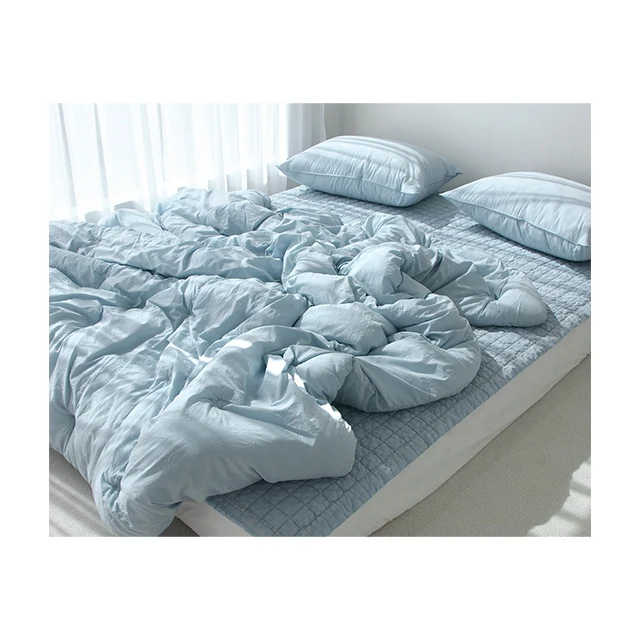 [HABBYnDECO] Pastel Color like Cream and the Softness Felt Shucream Premium 80-Cotton Pigment Washing Bedding Comforter 200x230