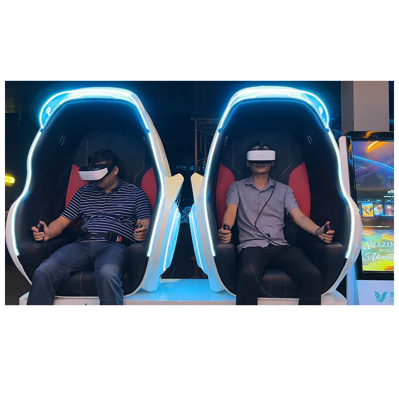 Новейшее оборудование для виртуальной реальности Vr/ar/mr имитация 9d Vr игровой консоли американские горки Симулятор 360 градусов вращающееся сиденье