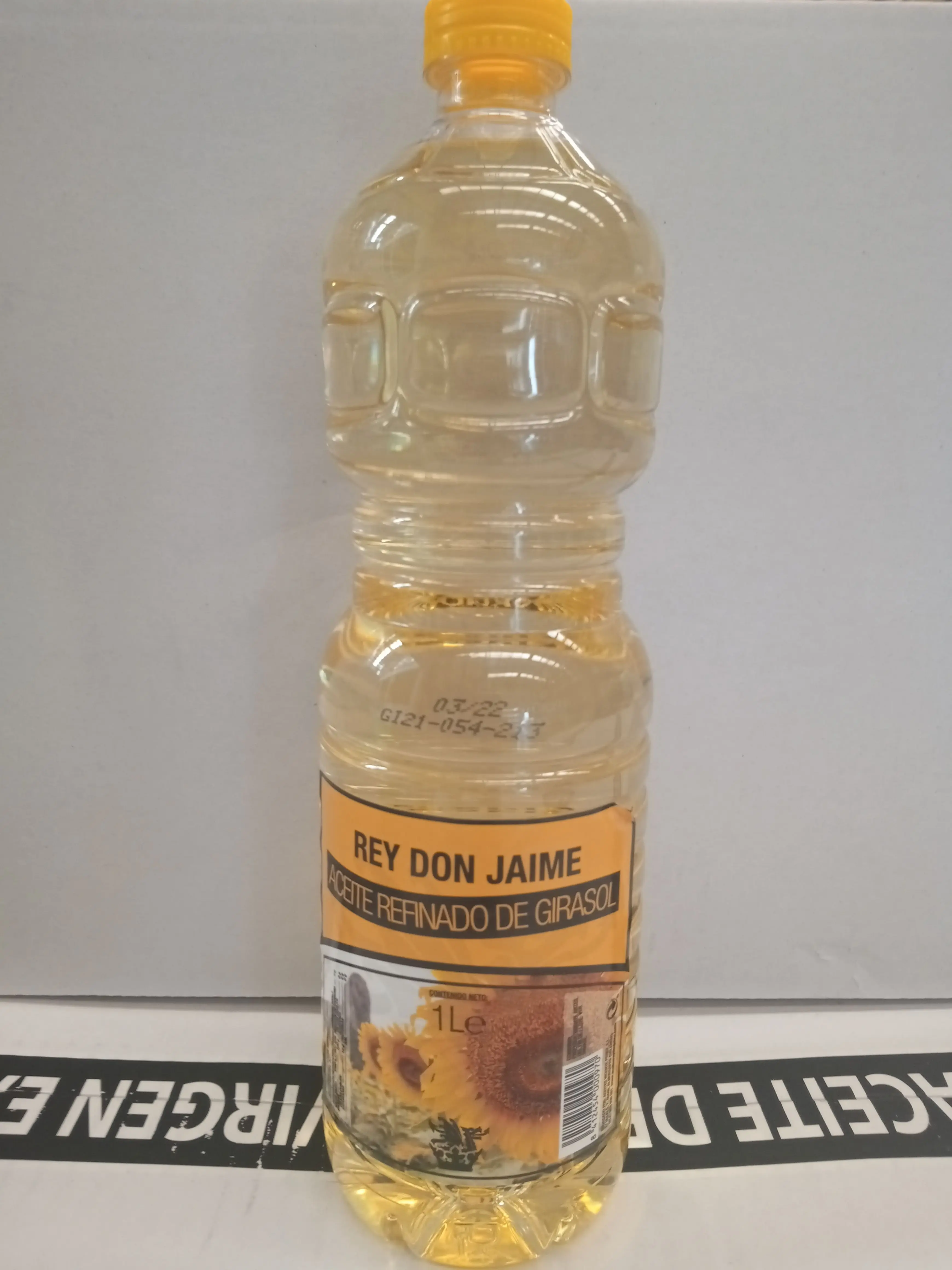 pleasant refined sunflower oil in big formats for cooking