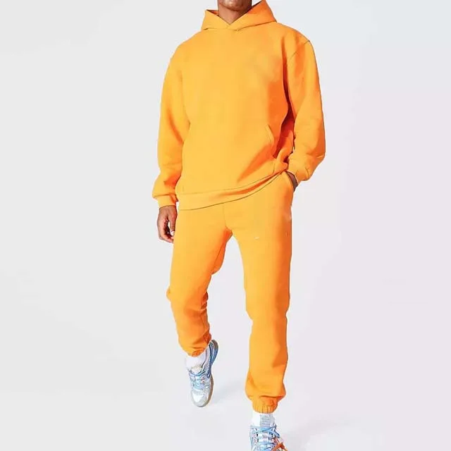 Fashion wear Men Tracksuit Slim Fit Sport Wear Running Sports Suits Yellow Color High Quality Winter Customs Logo Man Tracksuits